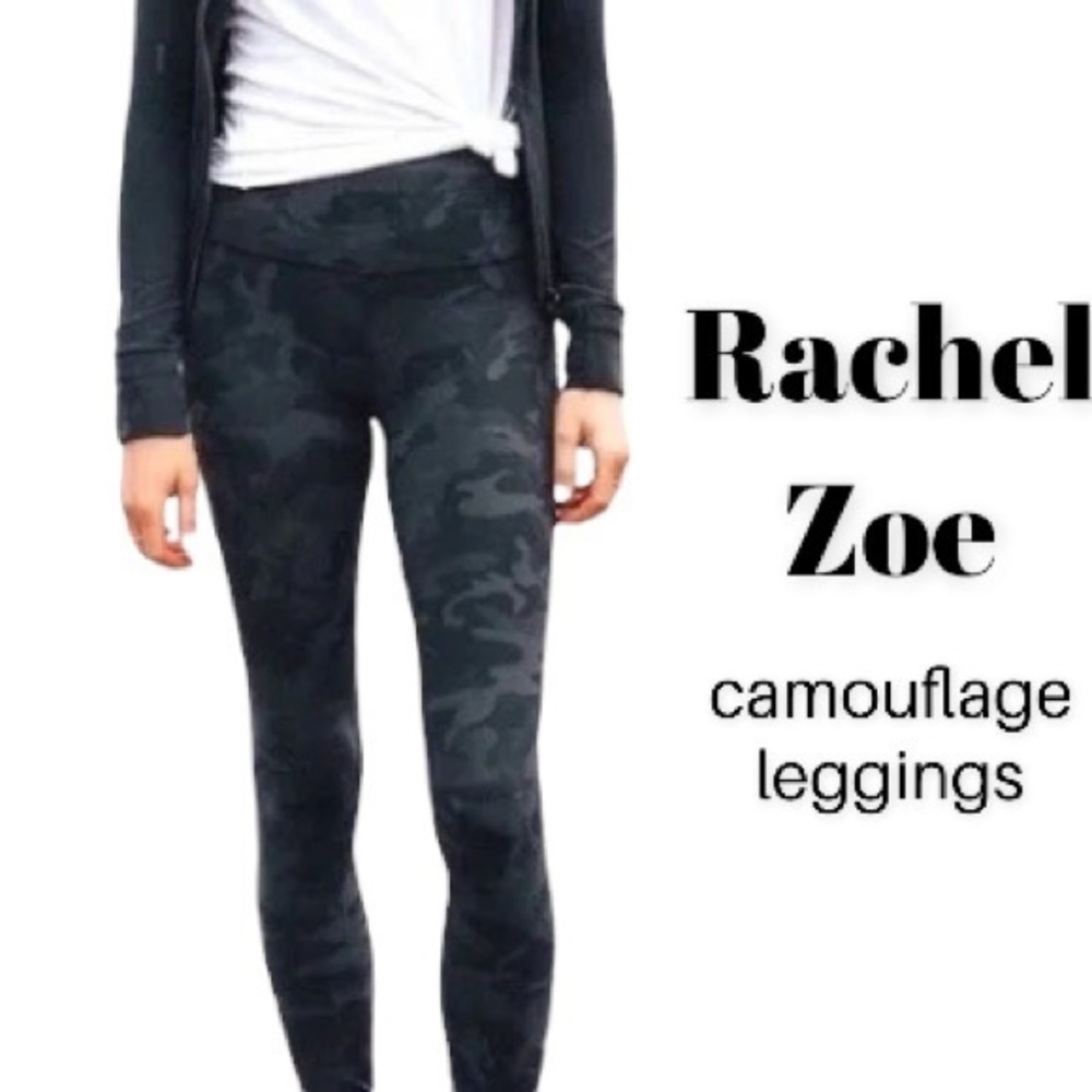 Rachel Zoe Tummy Control Camo High Waisted Leggings